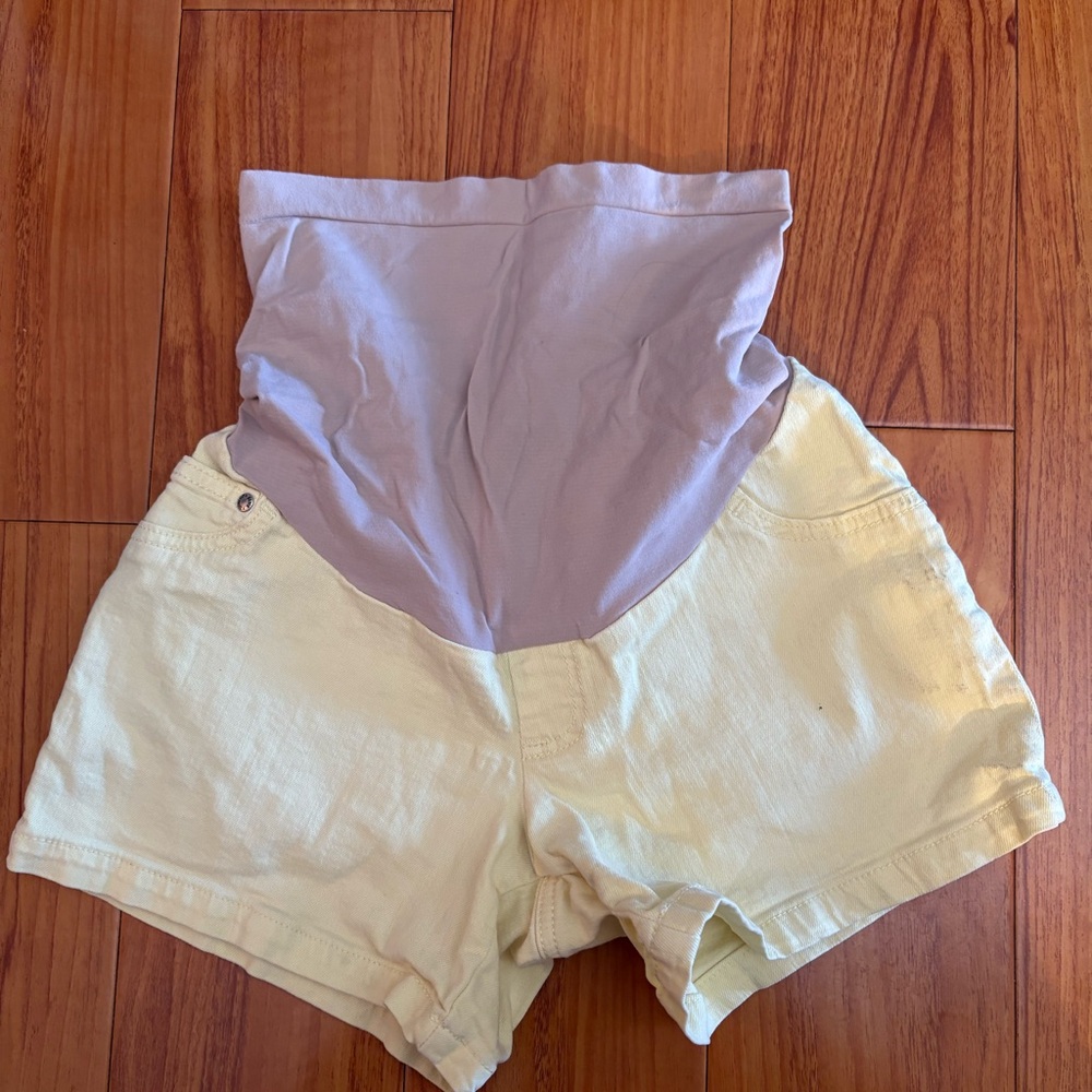 Indigo blue Maternity shorts